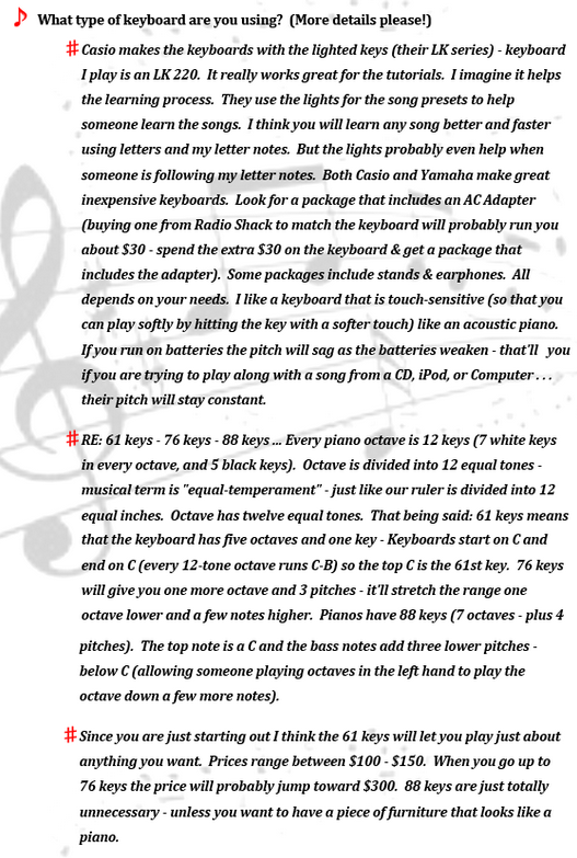 Letter Note Player