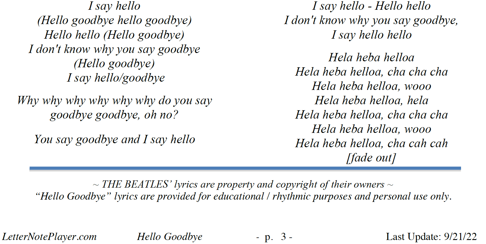 LetterNotes