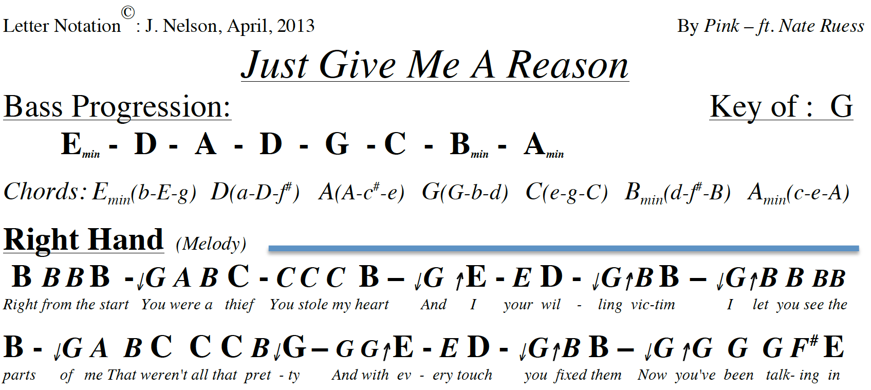 Letter Note Player