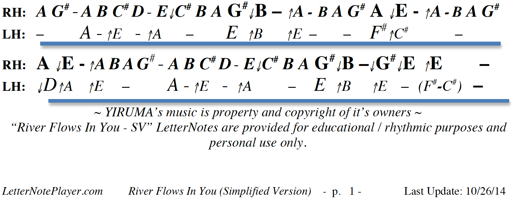 Letter Note Player Letter Note Player